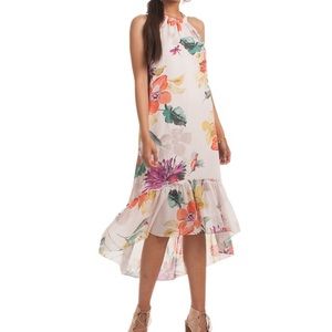 Trina Turk Rosales Splendor in the Garden Sleeveless Silk Dress medium